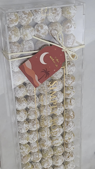 Ramadan new - pistachio biscuits (acrylic tray)