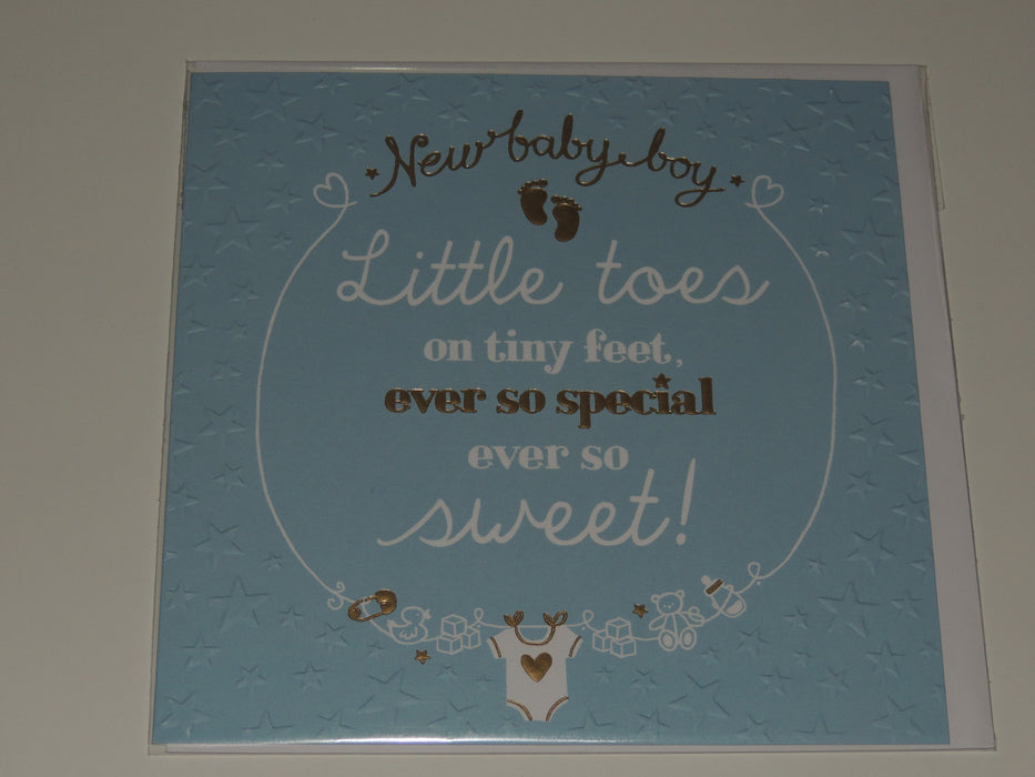Little Toes on tiny feet, ever so special ever so sweet! Card