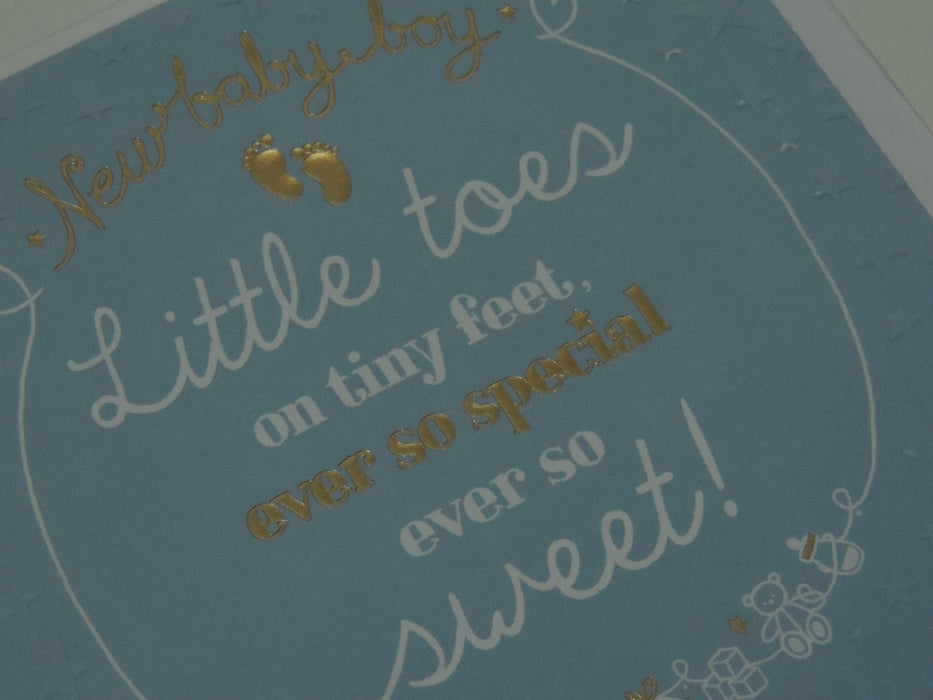 Little Toes on tiny feet, ever so special ever so sweet! Card