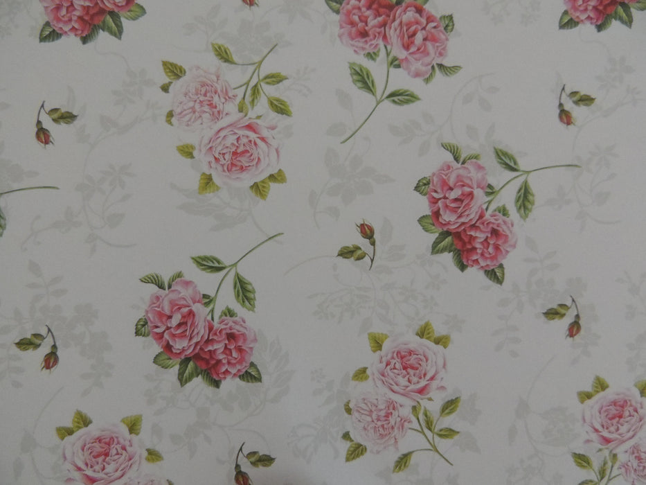 English Rose Gift Wrapping Paper (Set of 3 sheets)