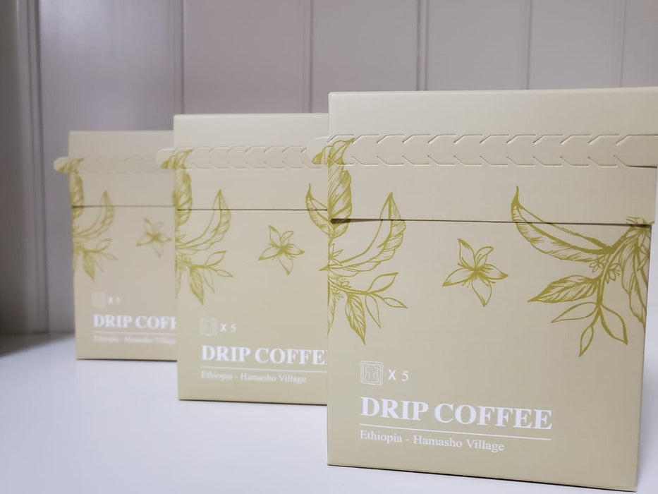 ETHIOPIA - Drip Coffee (pack of 5)