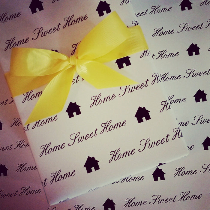 {Home Sweet Home} Gift Wrapping Paper (Set of 3 sheets)