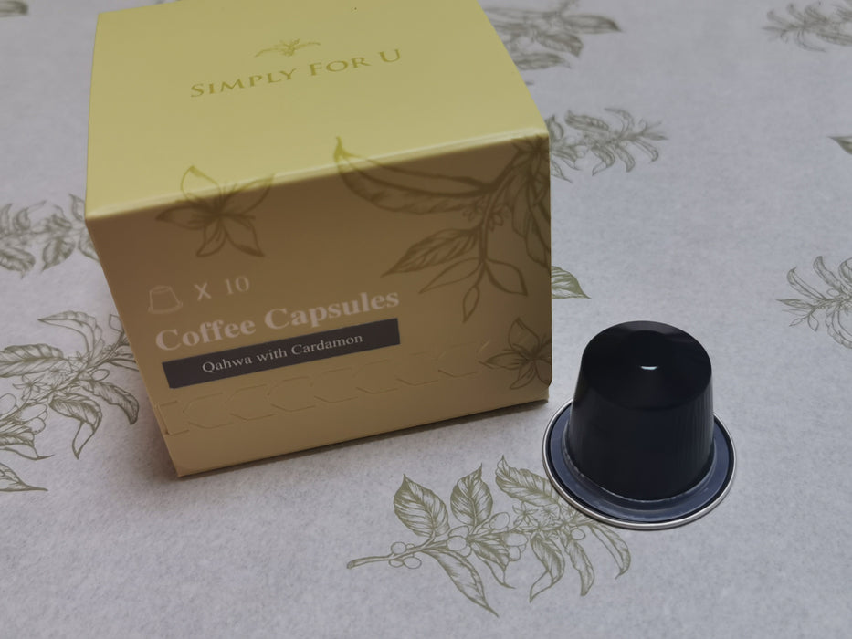 Qahwa with Cardamon - Coffee Capsules