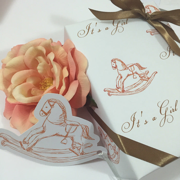 Rocking Horse Gift Wrapping Paper ورق تغليف